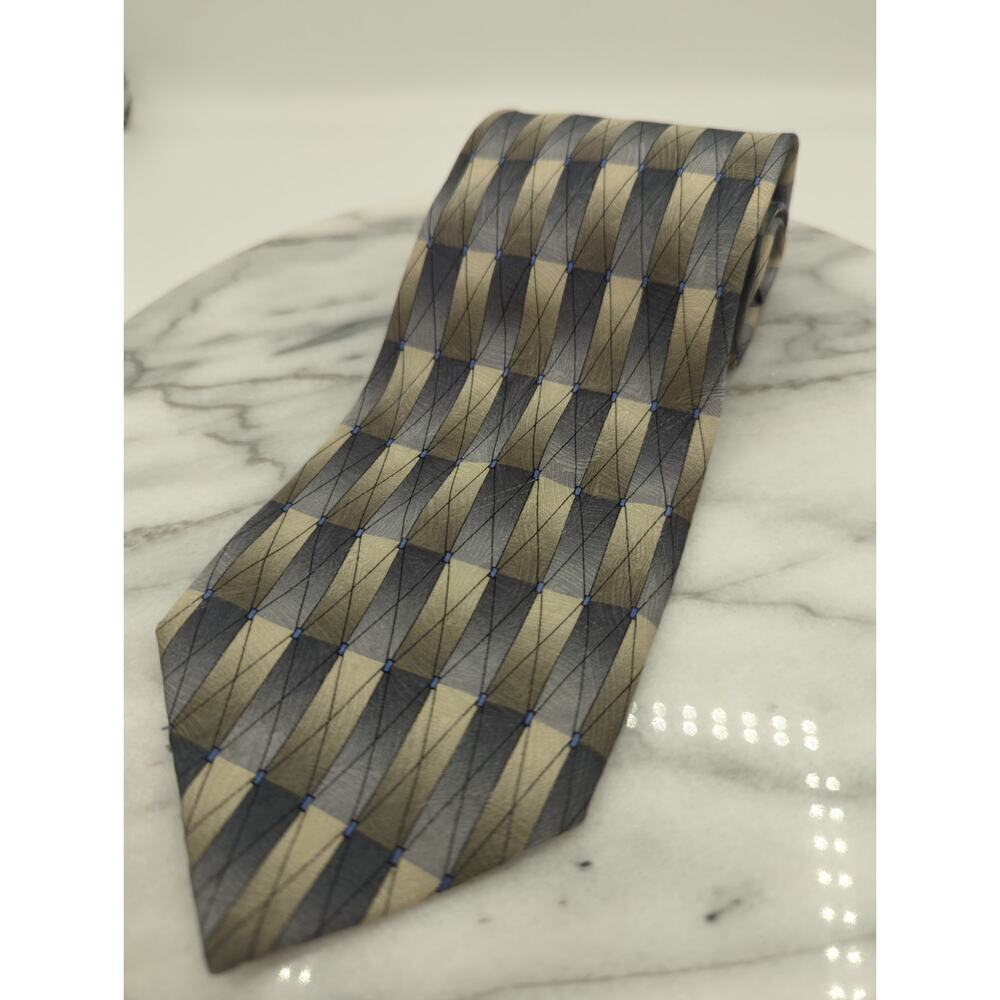 Grateful Dead Men's Neck Tie Breadbox Twenty-Second Set Geometric Office Work - Picture 1 of 8